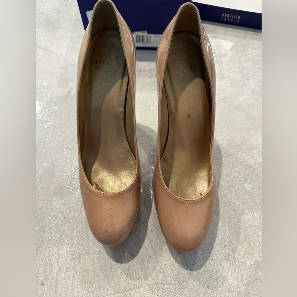 Stuart Weitzman heels - stilts adobe aniline Size 9M